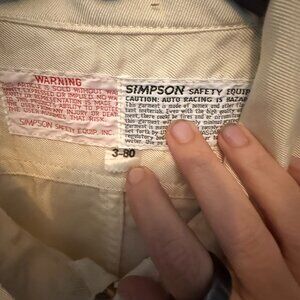 Vintage Fred Dryer (NFL player and later played Hunter on Hunter) Racing Suit